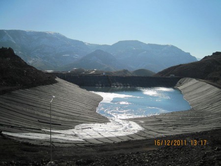 Gümüştaş A.Ş. Atık Barajı İlk hali